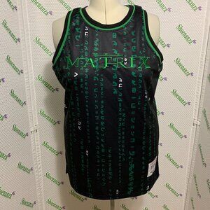 Headgear Classics Jersey The Matrix Neo #1 Keanu Reeves Mr. Anderson Mens 2XL